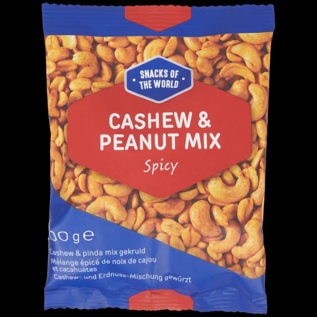 Mélange de noix de cajou et cacahuètes Snacks of the World Spicy