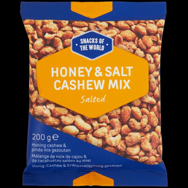 Mélange de noix de cajou et cacahuètes Snacks of the World